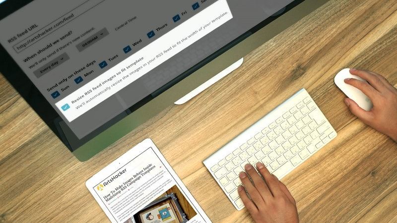 Cómo Crear una Newsletter Usando el RSS Feed de tu Blog y Mailchimp 1 RSS Feed y Mailchimp
