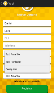 Yupi Taxi El Salvador