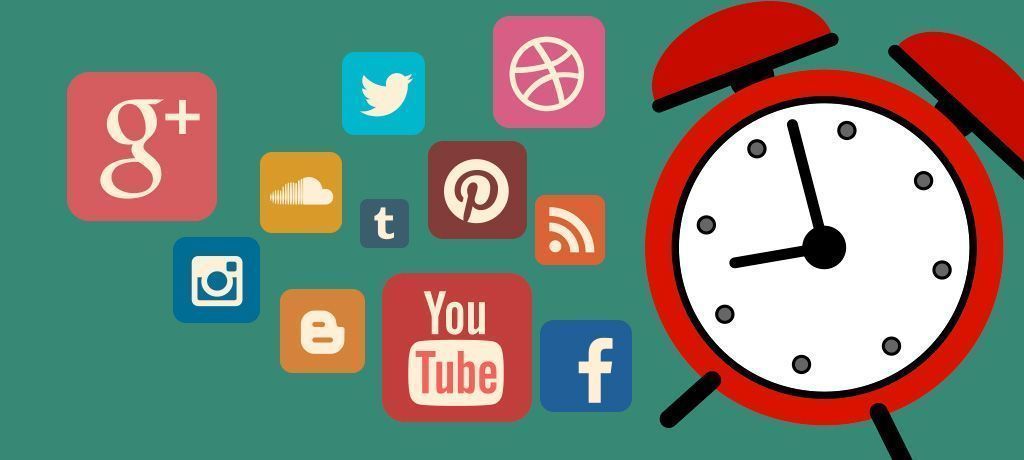 tiempo en redes sociales