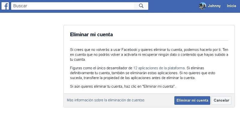 Cómo Eliminar una Cuenta de Facebook Paso a Paso 1 Cómo eliminar permanentemente mi cuenta de Facebook